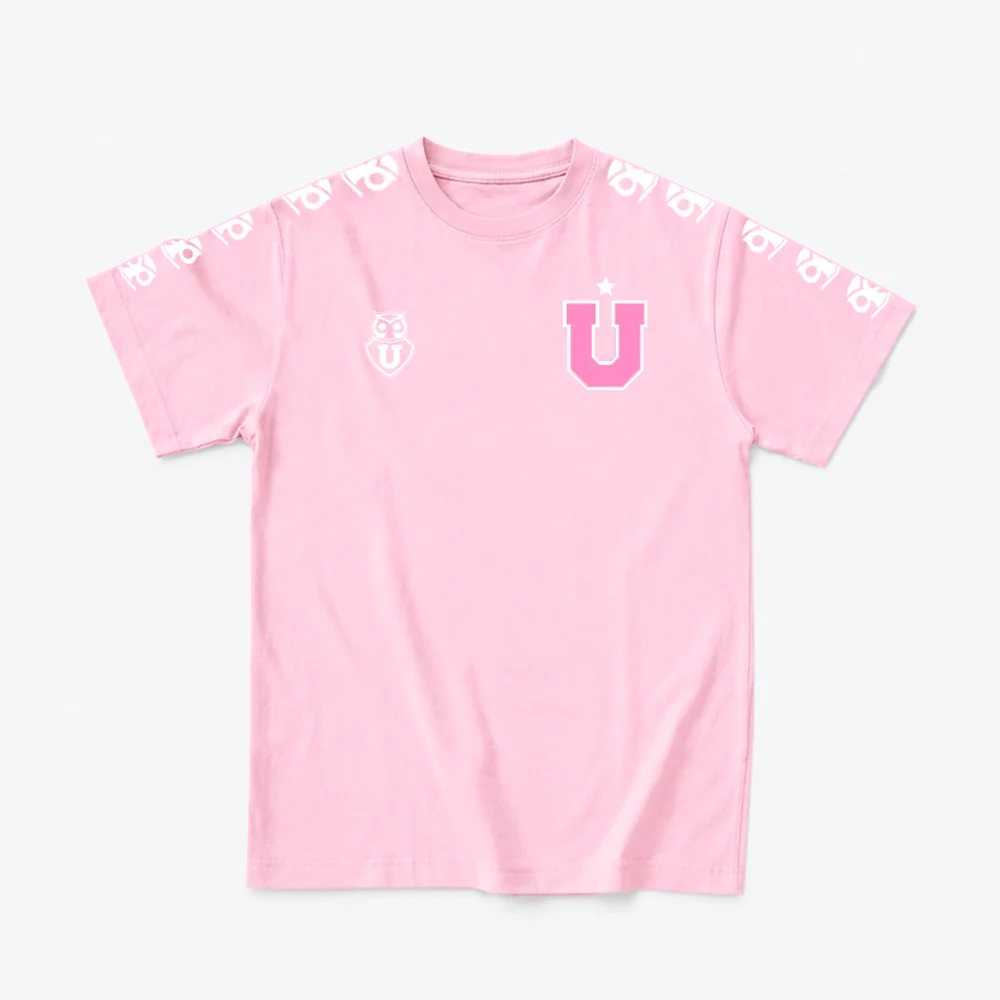Polera Rosa Chuncho Mangas
